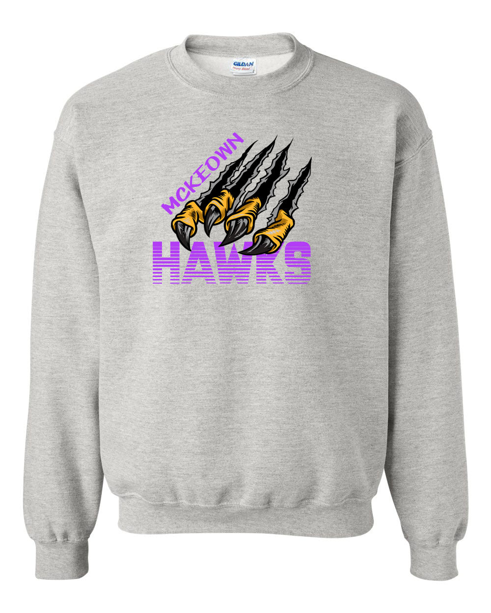 Hawk Claws non hooded sweatshirt