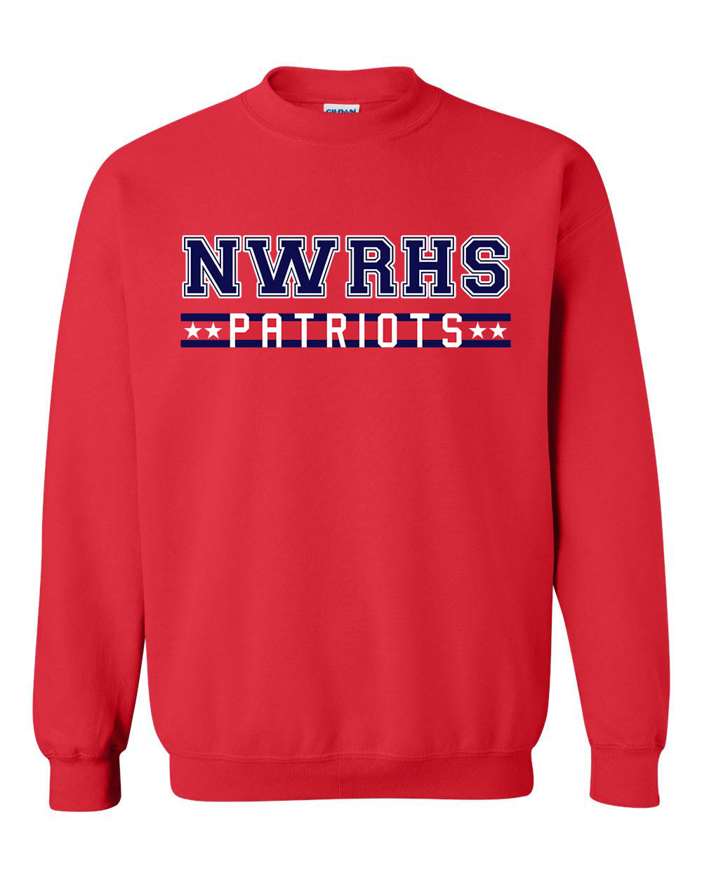 NWRHS Patriots non hooded sweatshirt