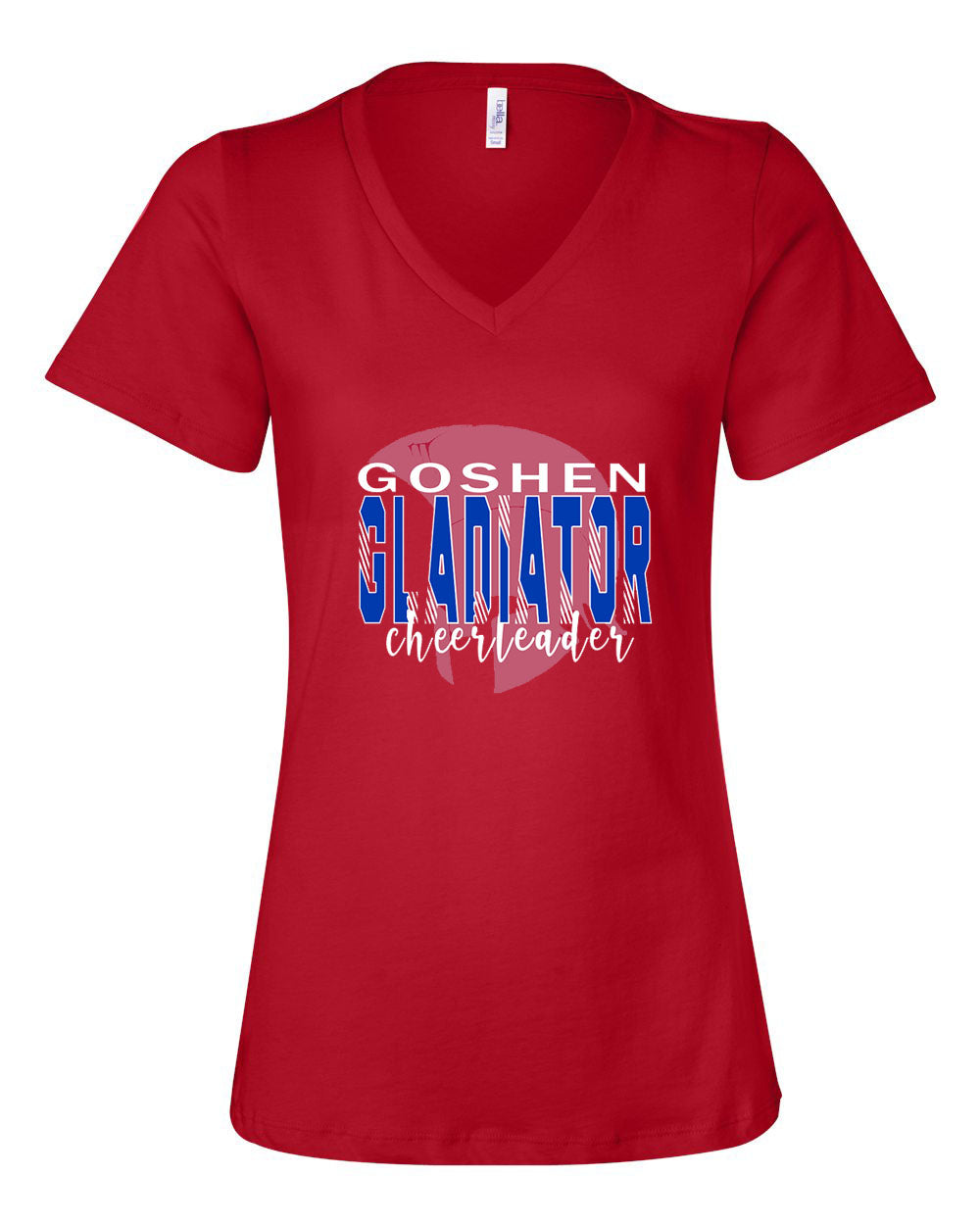 Goshen Cheer Design 1 V-neck T-Shirt