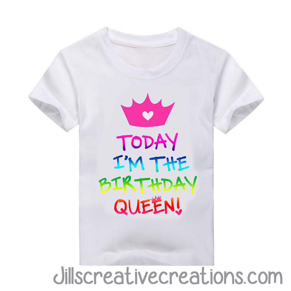Birthday Queen T-shirt
