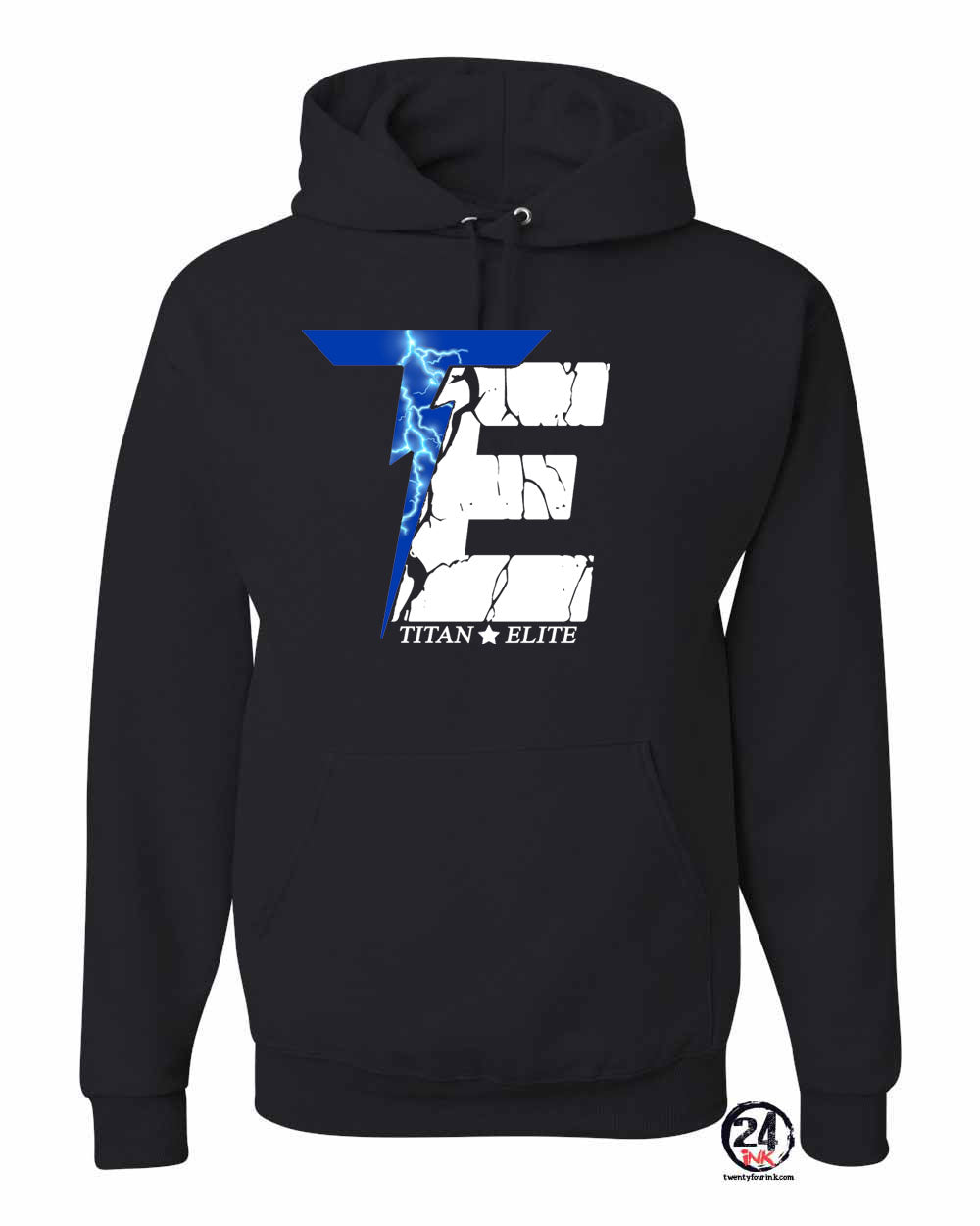 Titan Elite design 2 hooded sweatshirt