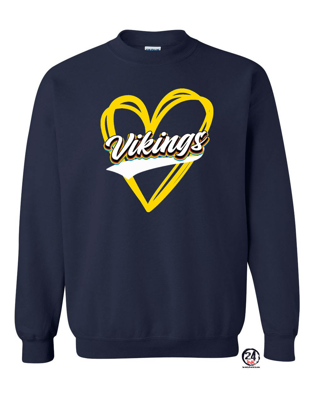 Vernon design 1 non hooded sweatshirt