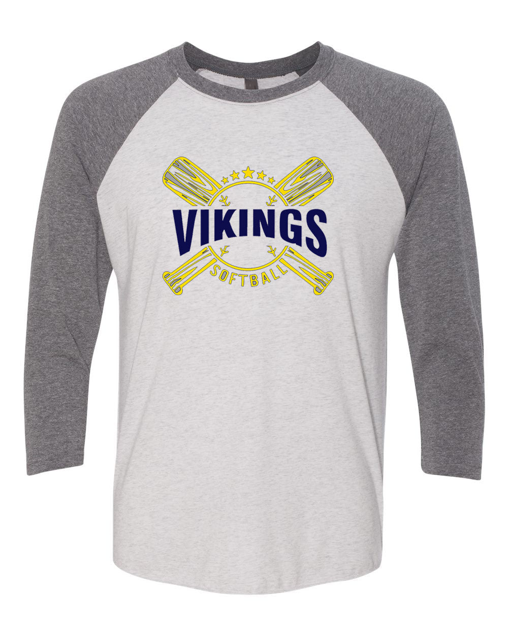 Viking Bats Softball raglan shirt