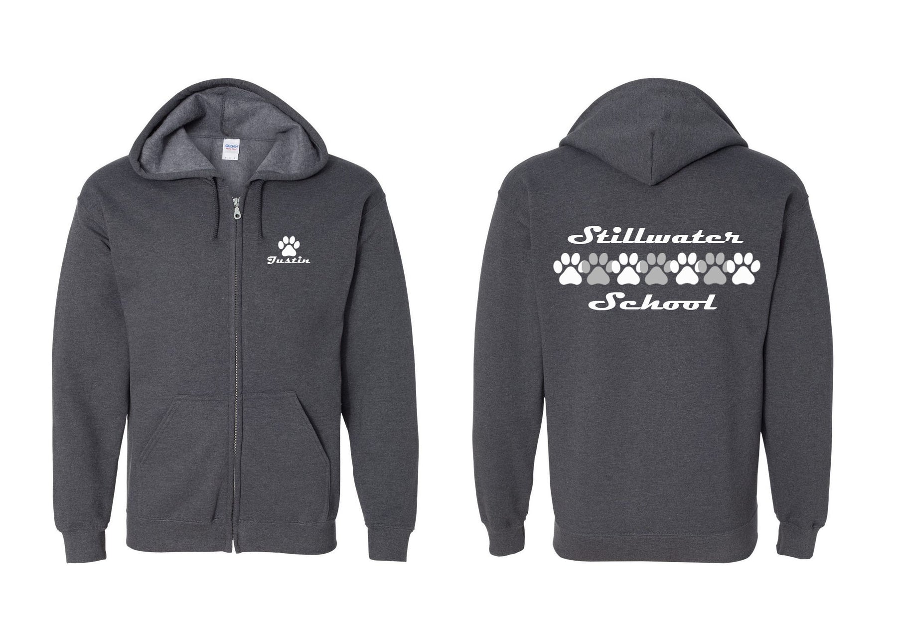 Stillwater design 3 Zip up Sweatshirt