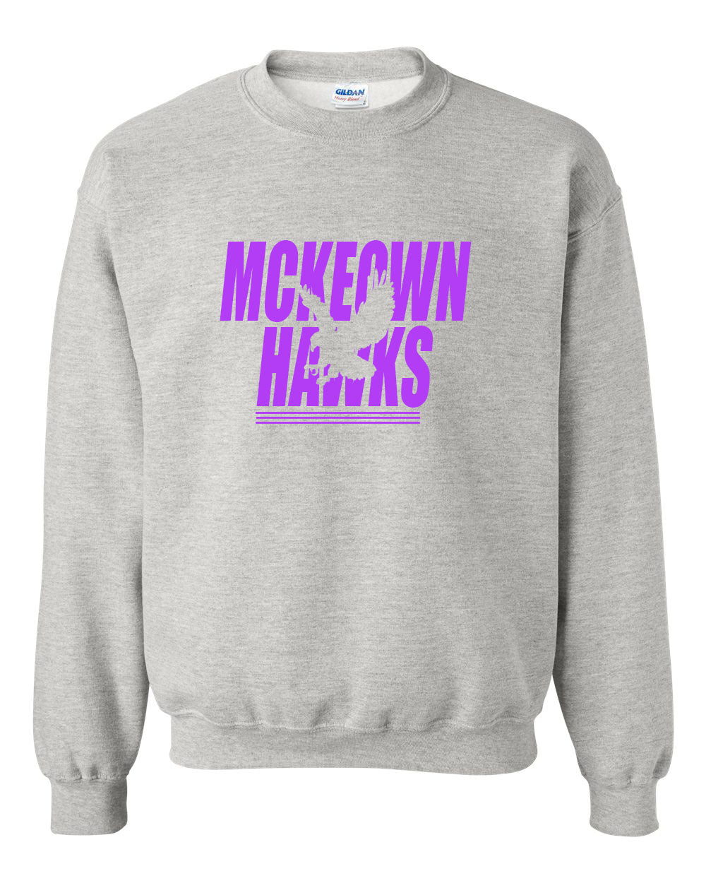 McKeown Hawks non hooded sweatshirt