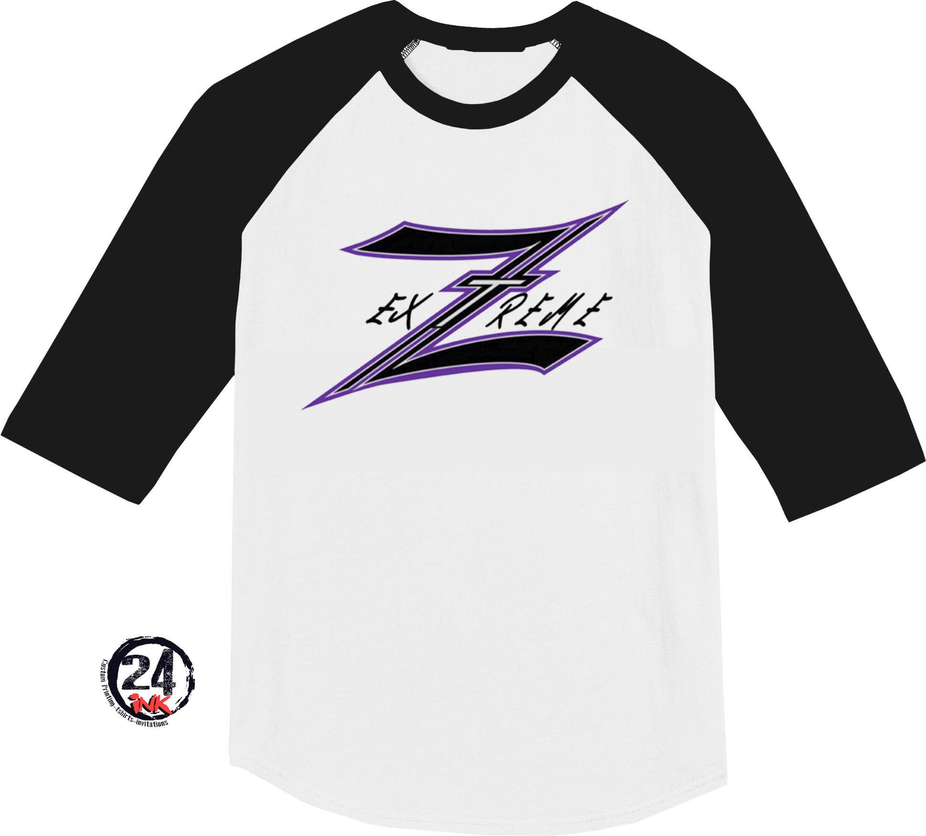 Z Extreme raglan shirt
