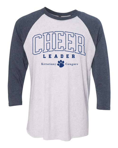 Cheer raglan shirt