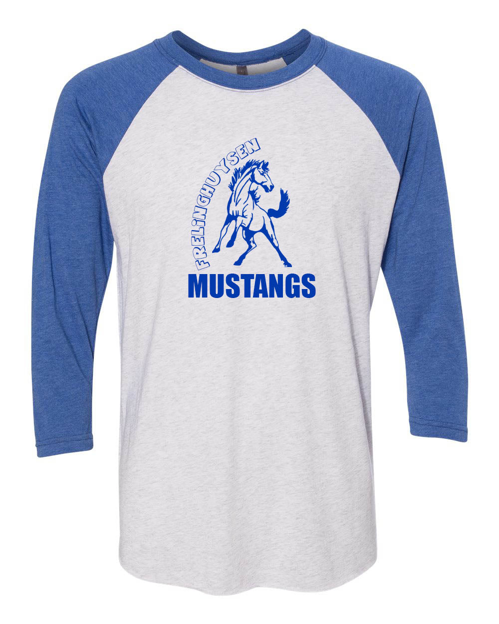 Mustangs design 4 raglan shirt