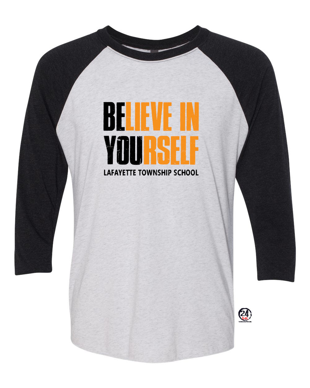 Be You Tigers raglan shirt