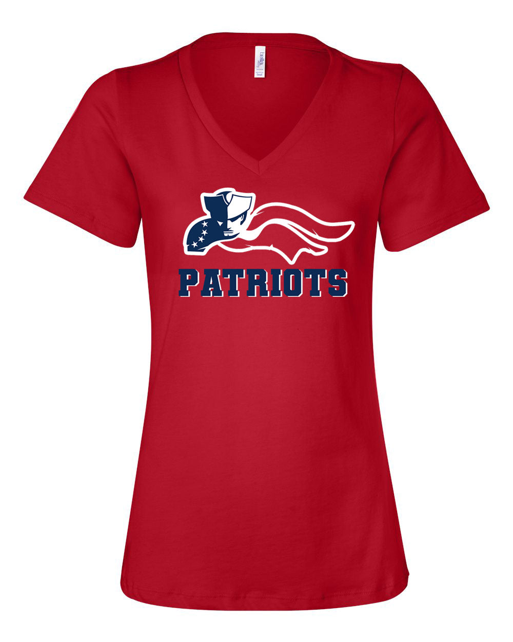 Patriots logo V-neck T-shirt