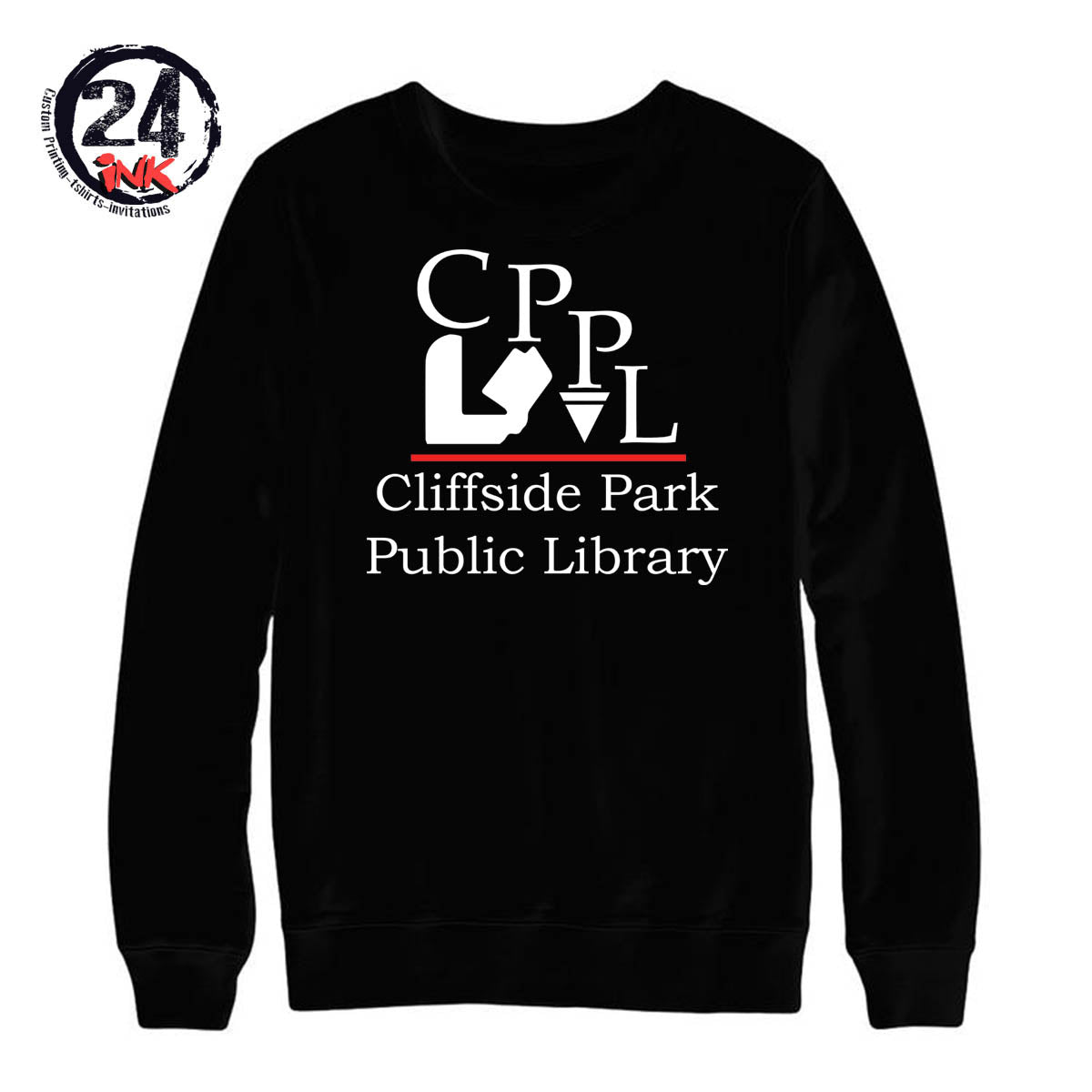 Cliffside Park Library non hooded shirt, Business