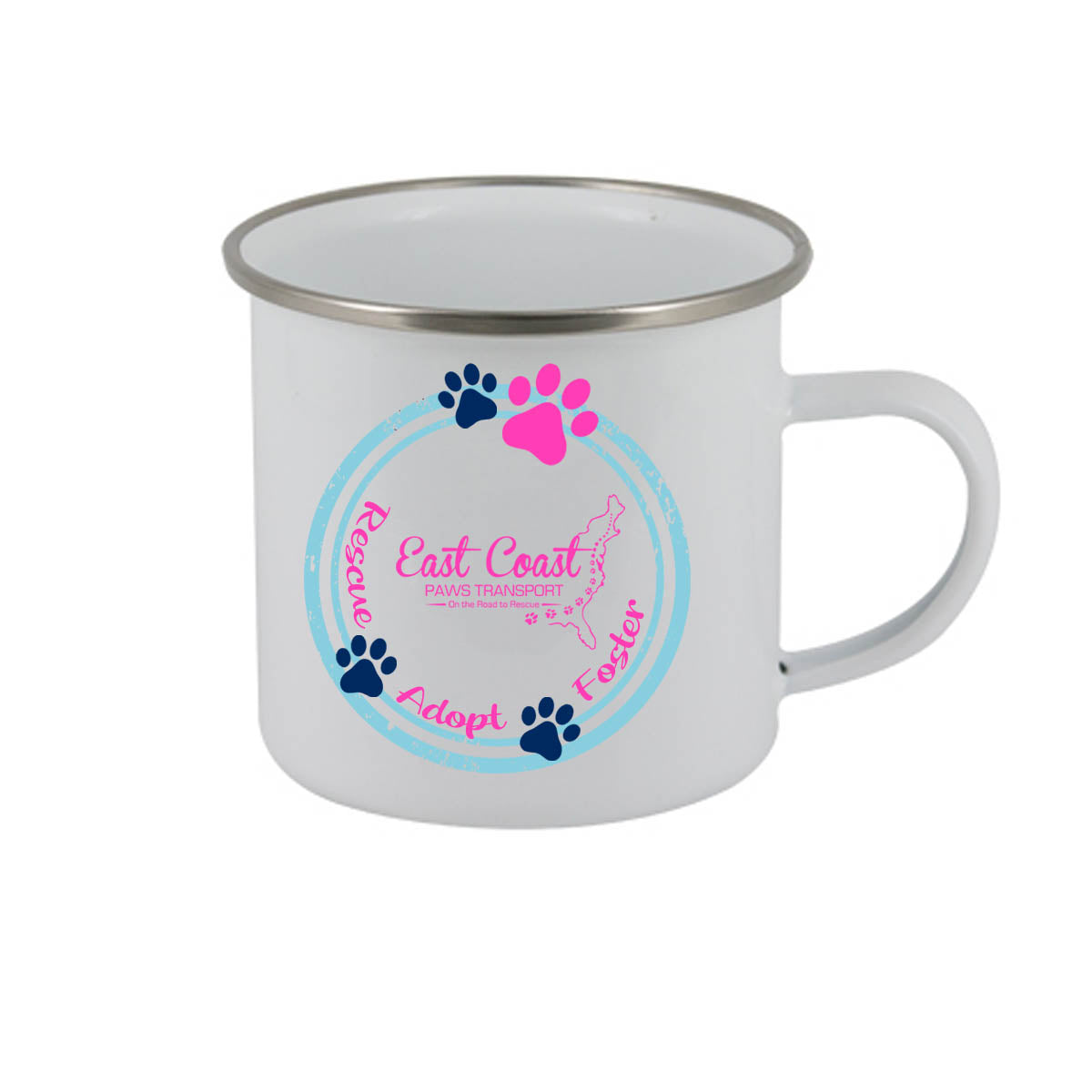 Foster, Rescue adopt Camper Mug