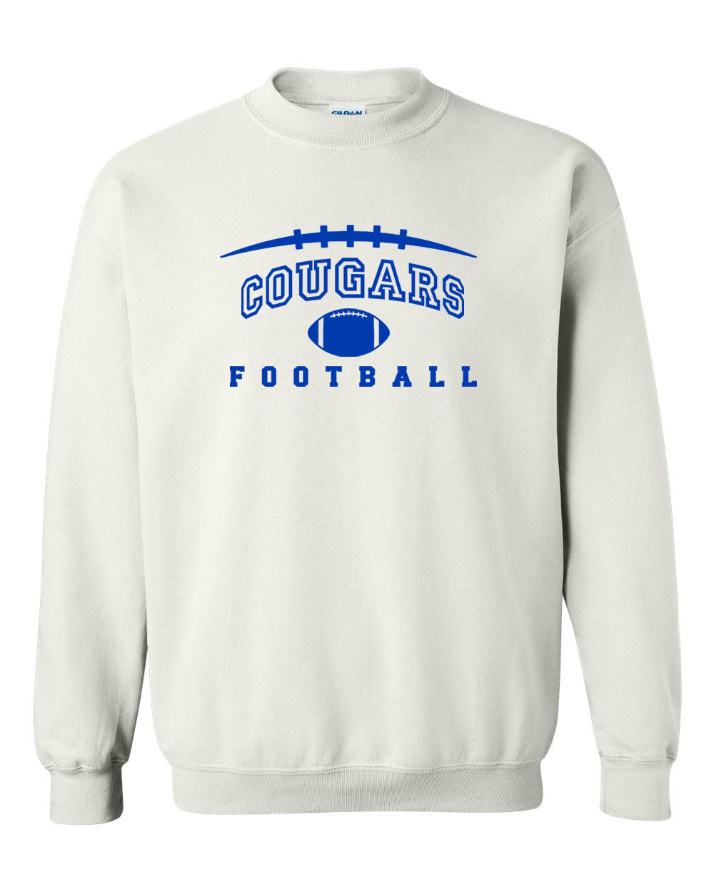 Cougars Football non hooded sweatshirt Design 3