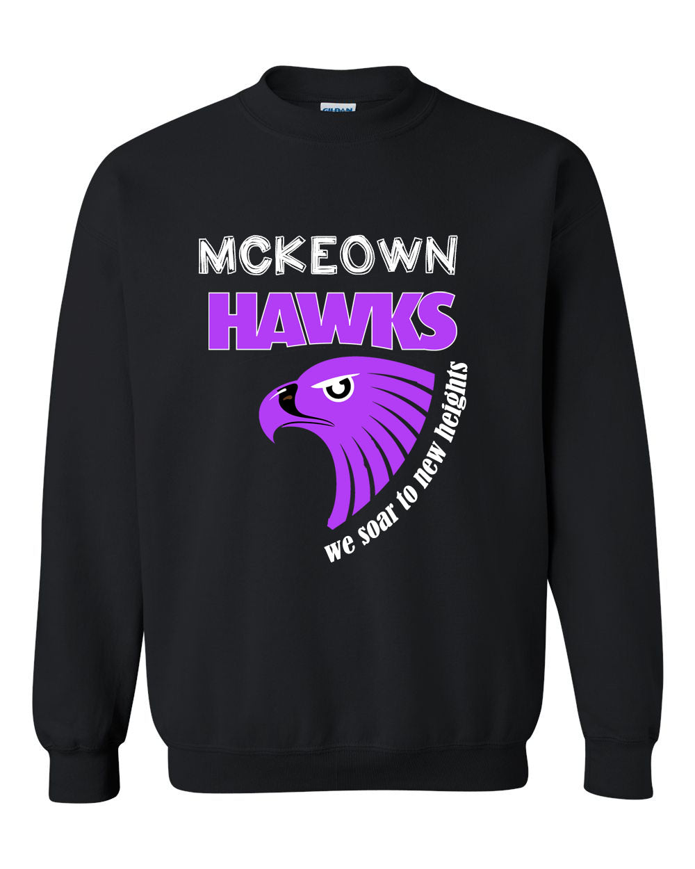 We Soar to new Heights Raglan shirt non hooded sweatshirt