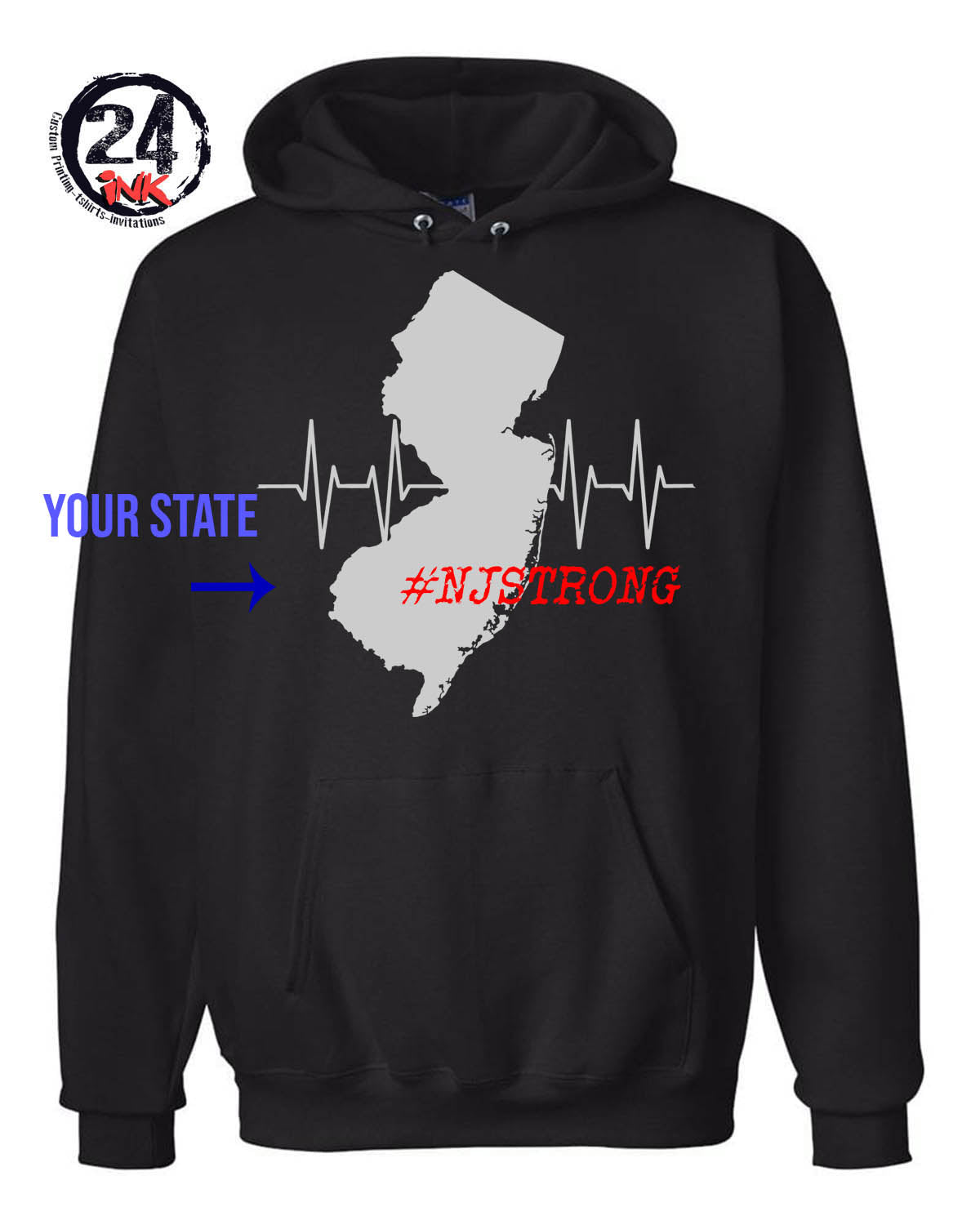 (your state) Strong Sweatshirt