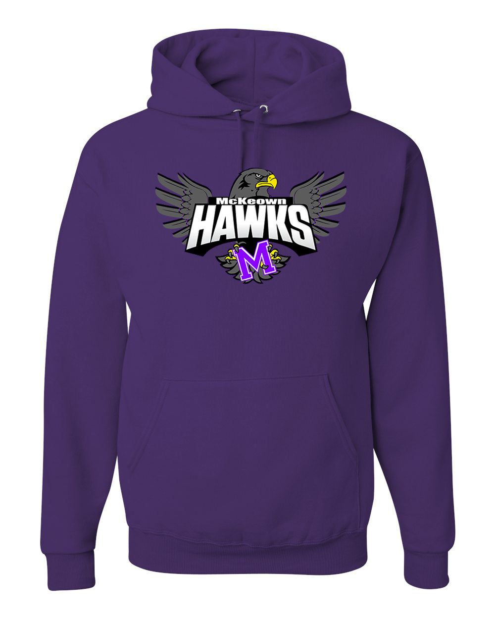 Flying Hawk Hooded Sweatshirt
