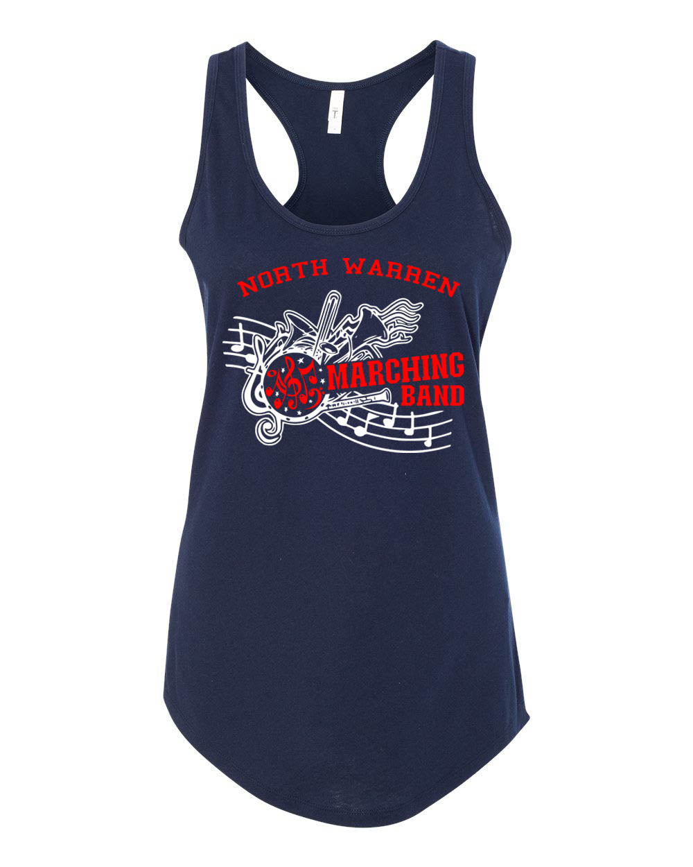 North Warren Band Design 1 Racerback Tank Top
