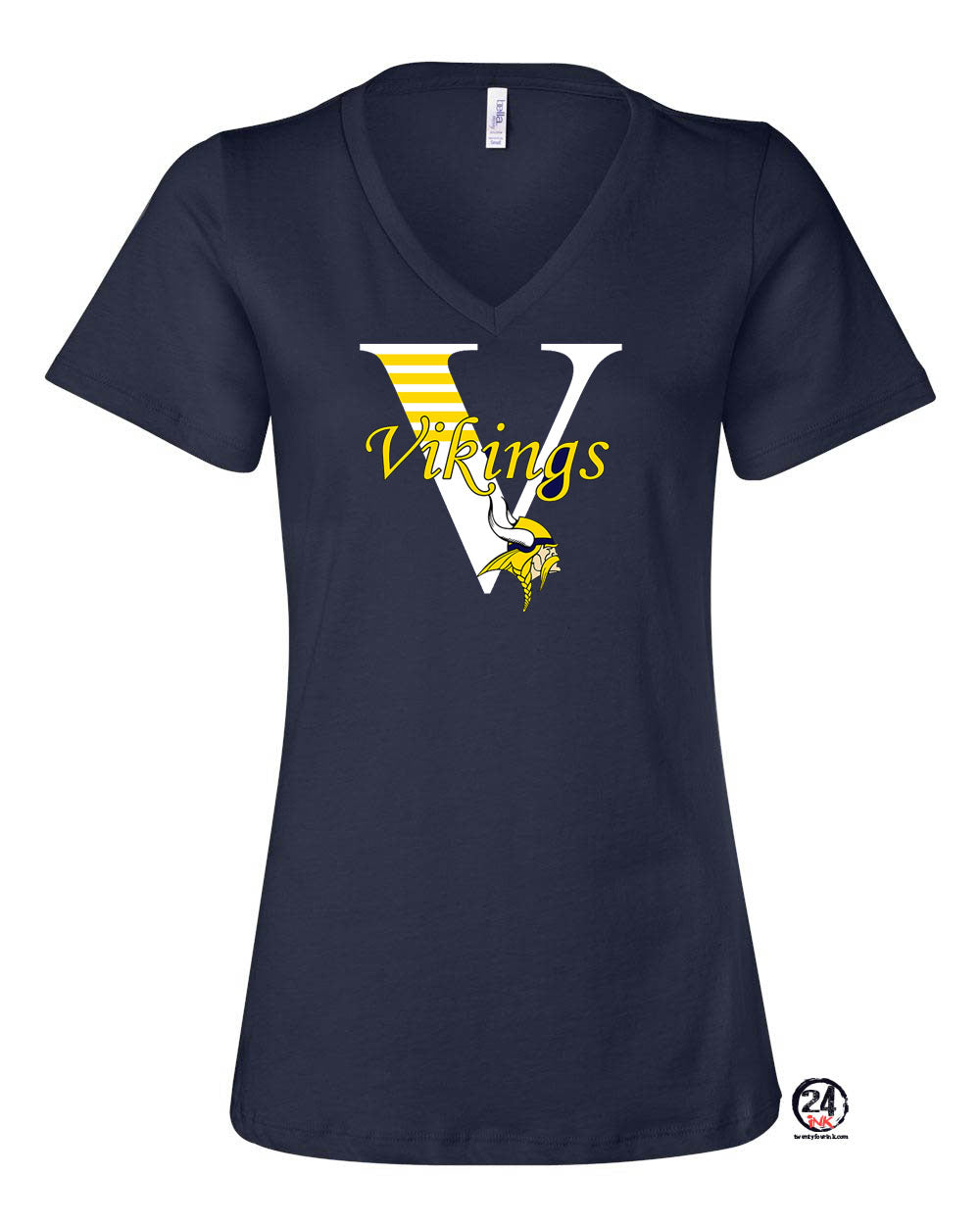 Vernon Design 5 V-neck T-shirt