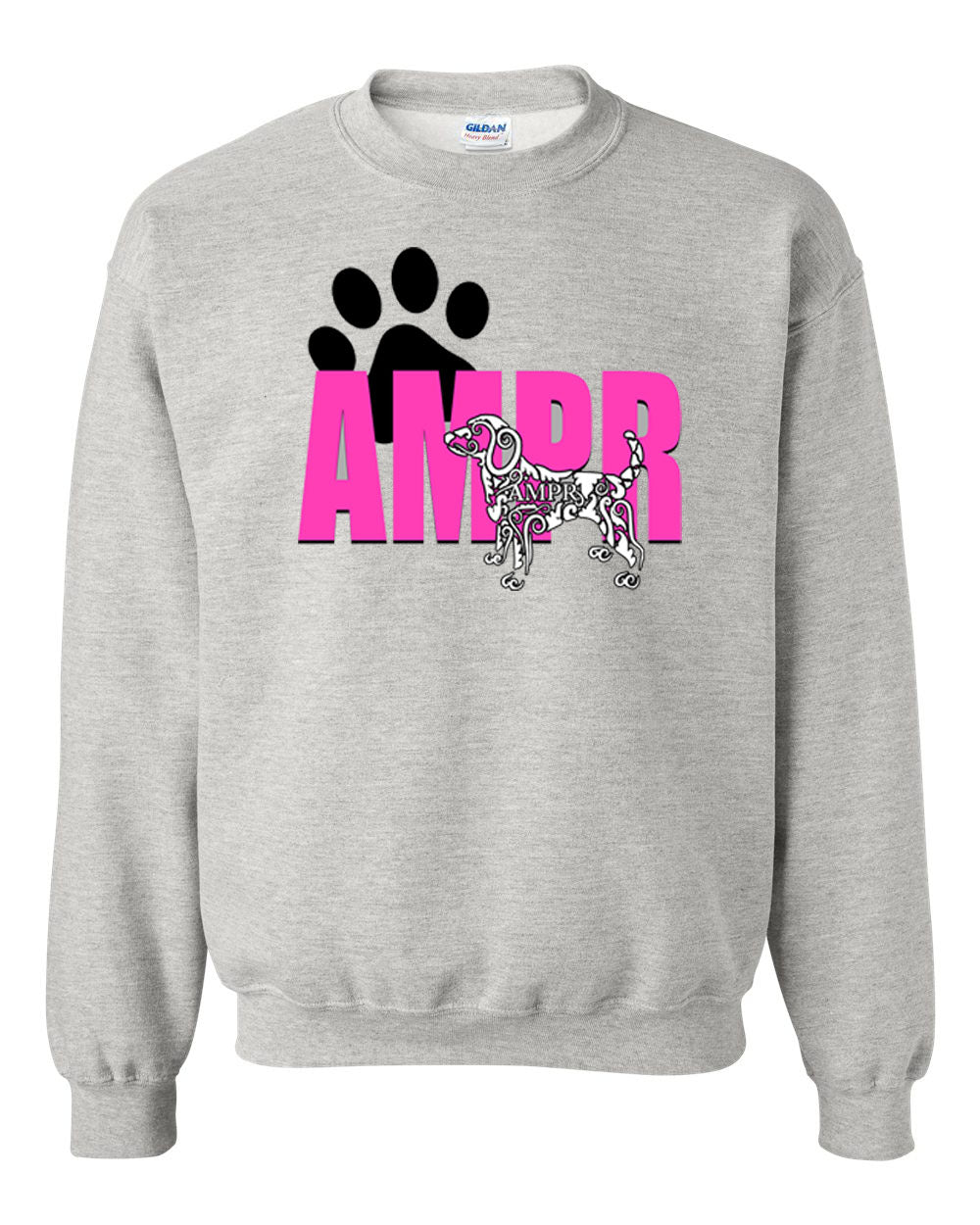 Ampr design 1 non hooded sweatshirt