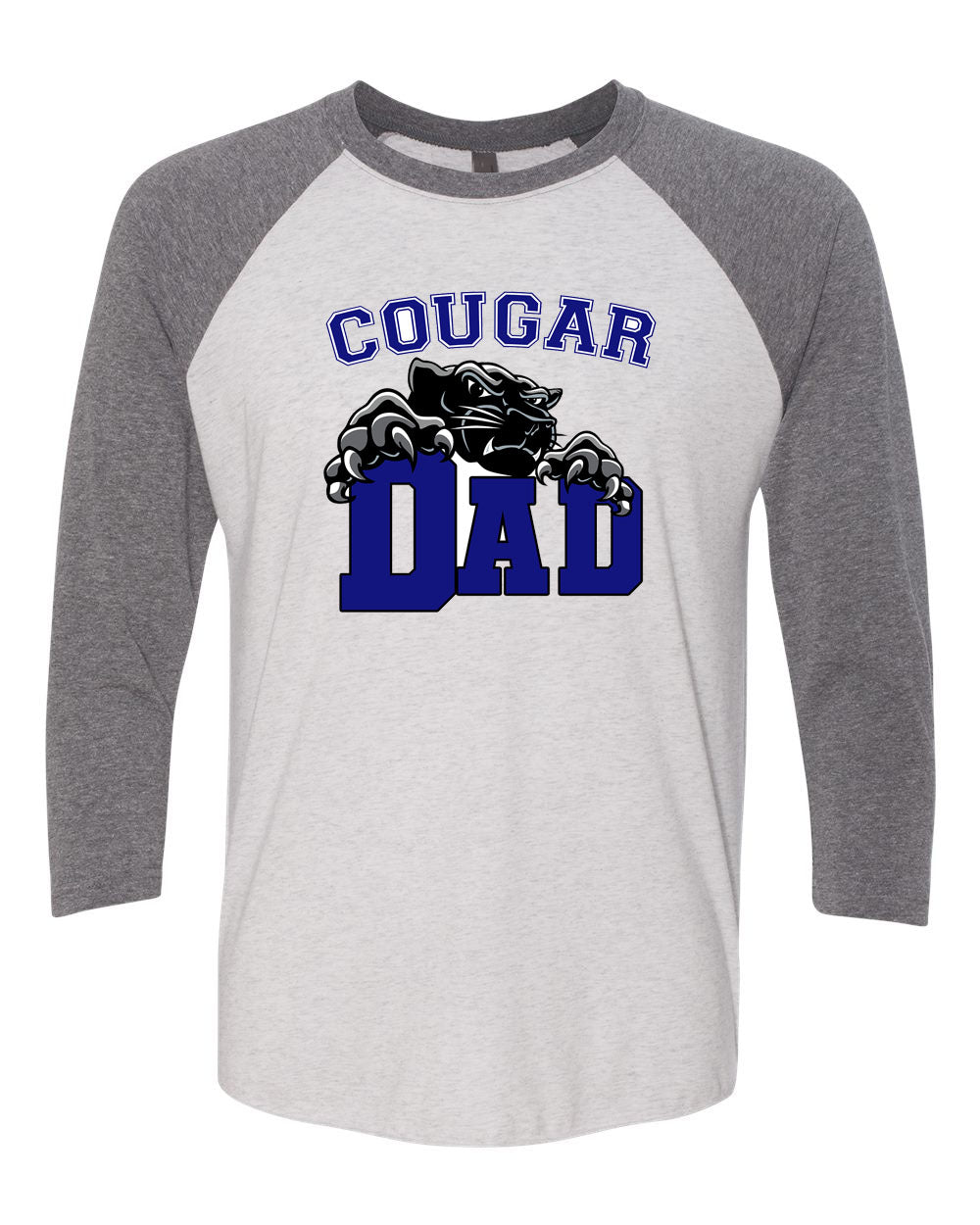 Cougar dad raglan shirt
