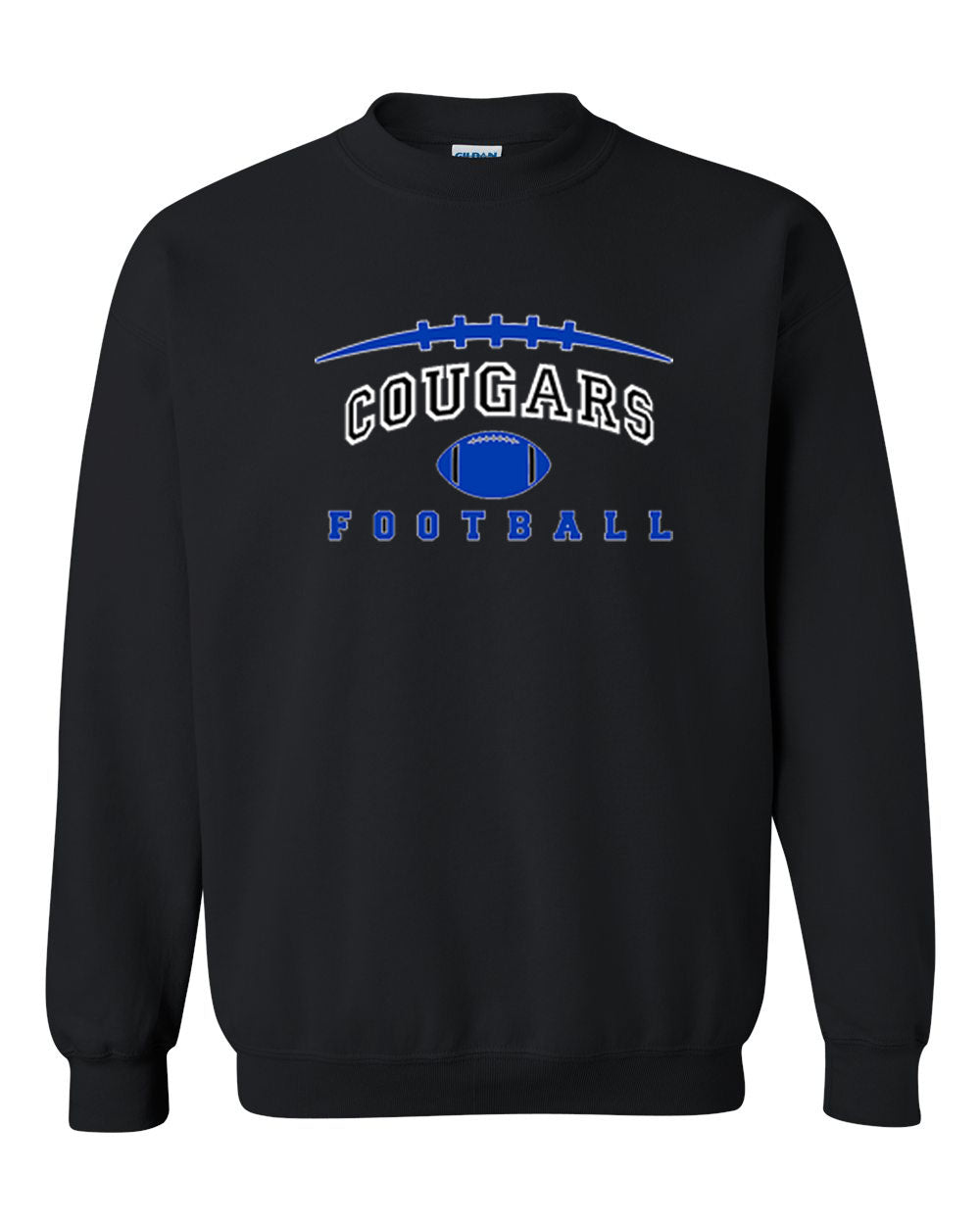 Cougars Football non hooded sweatshirt Design 3
