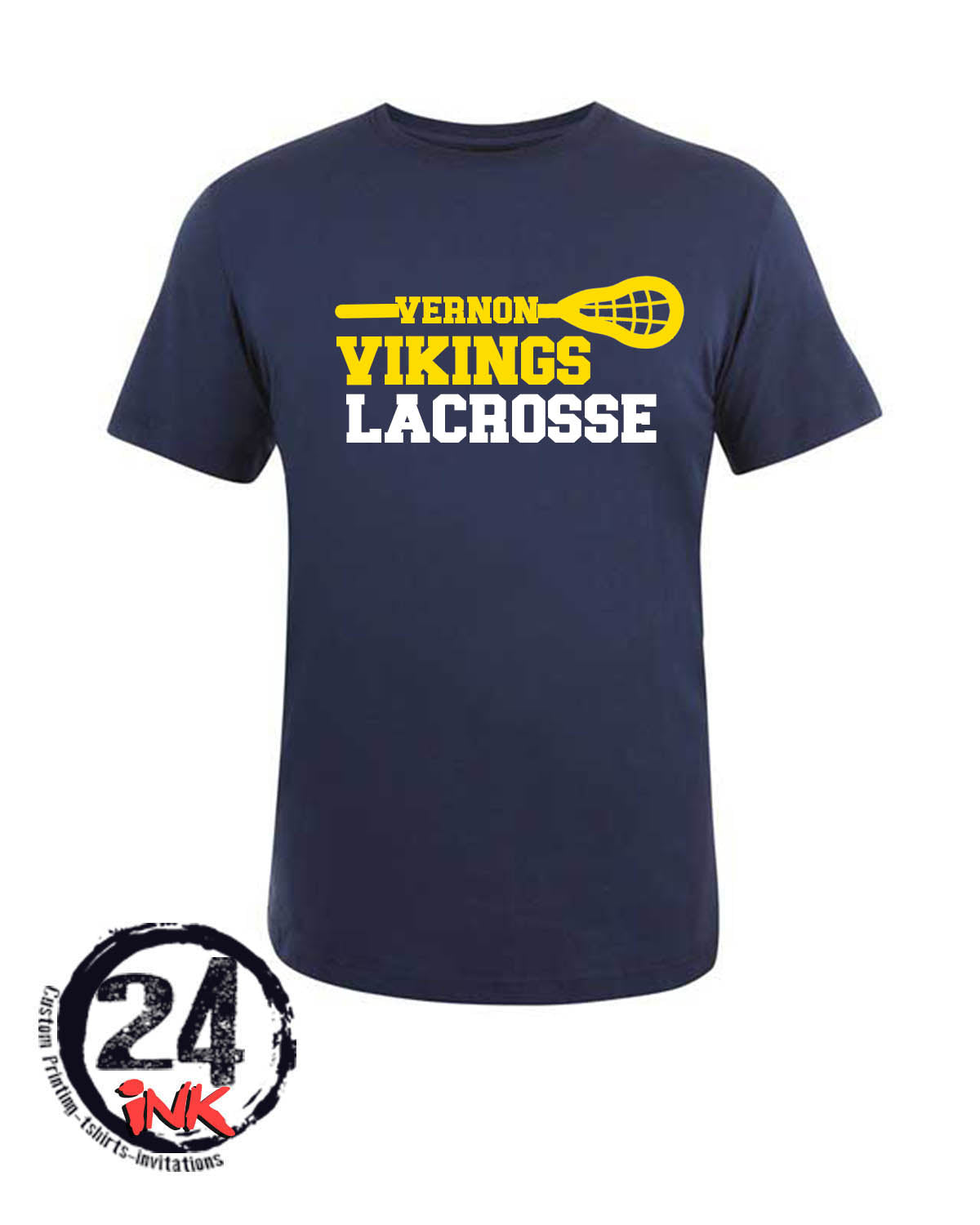 Vernon Vikings Lacrosse T-Shirt