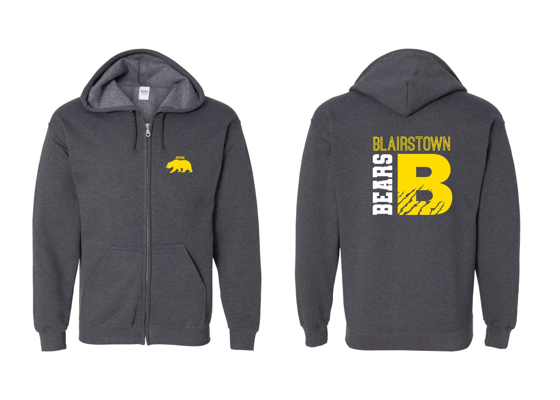 Bears design 5 Zip up Sweatshirt