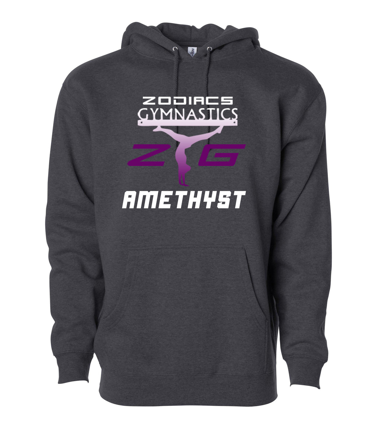ZG amethyst Hooded Sweatshirt