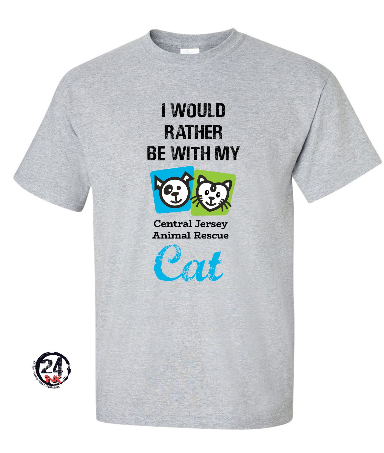 I would rather be with t-shirt