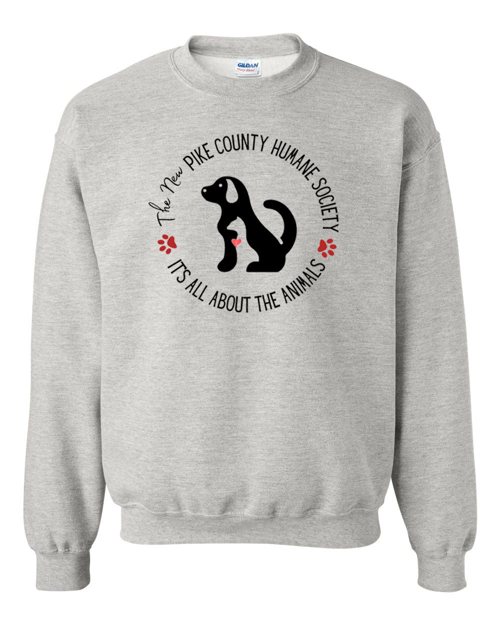 Pike County Human Society non hooded sweatshirt