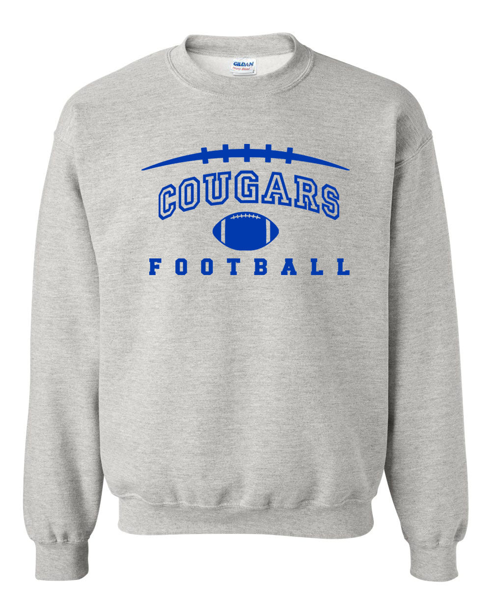 Cougars Football non hooded sweatshirt Design 3