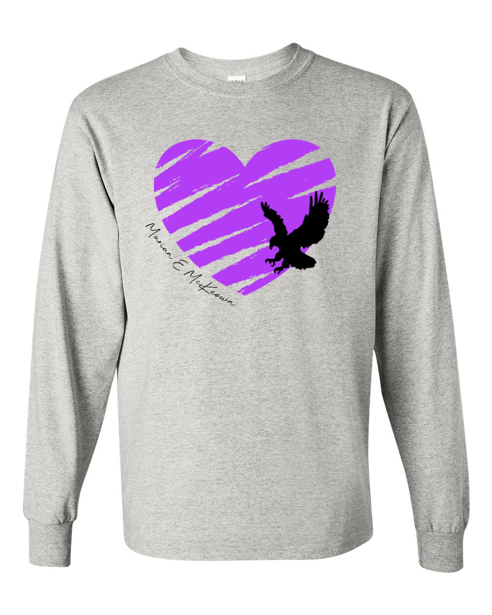 Heart Hawk Long Sleeve Shirt