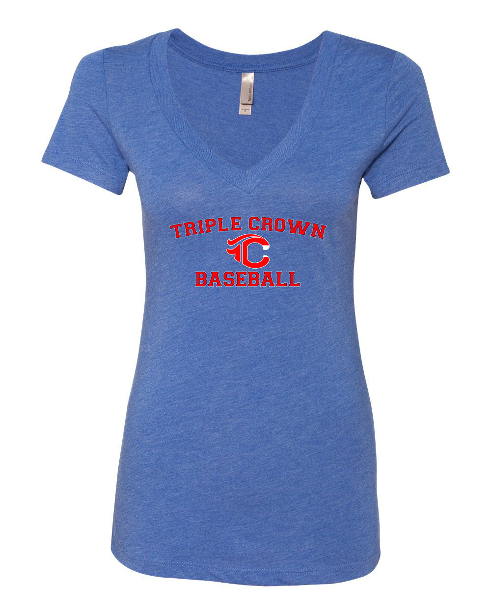 Triple Crown V-neck T-shirt