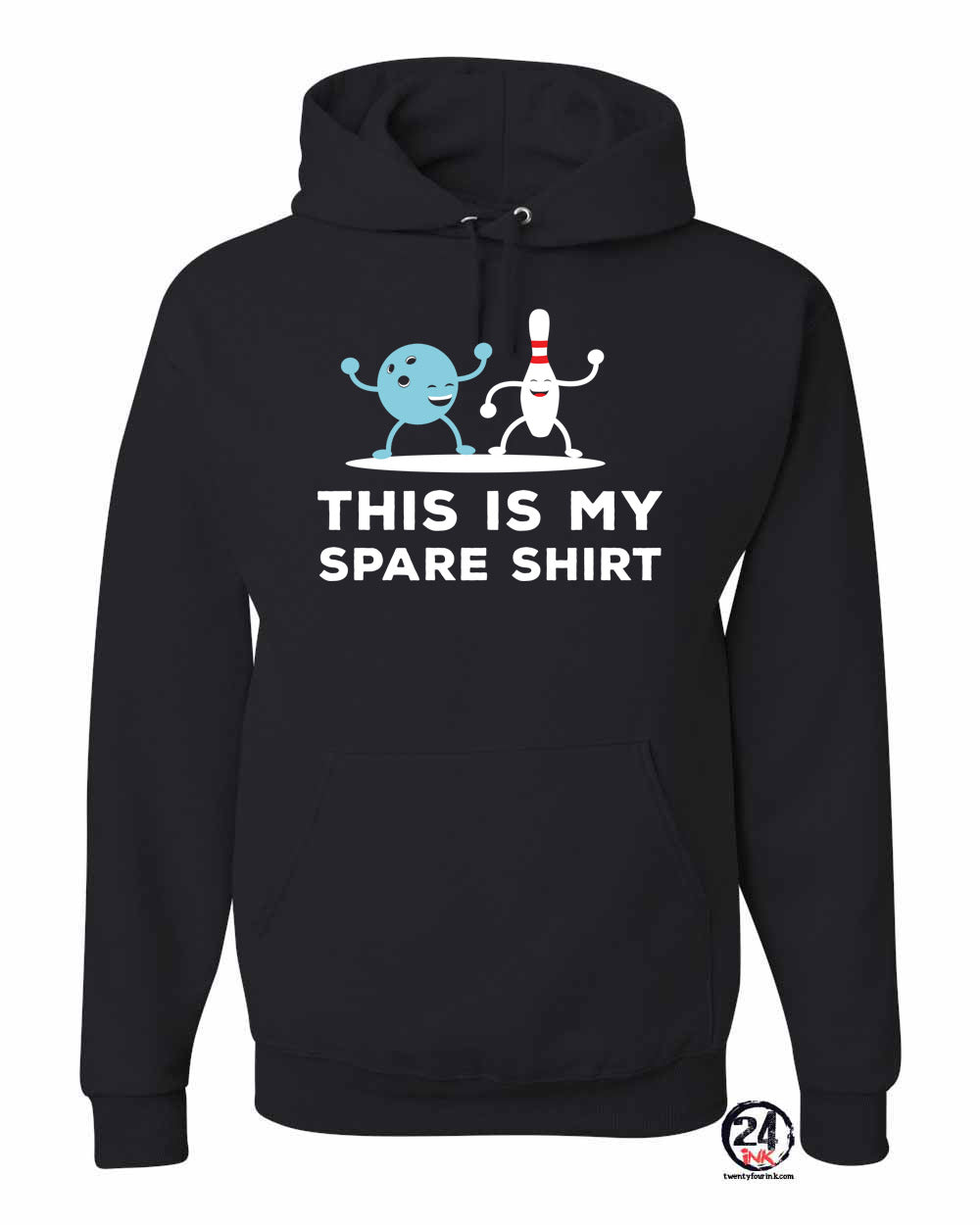 Bowling Spare Hooded Sweatshirt