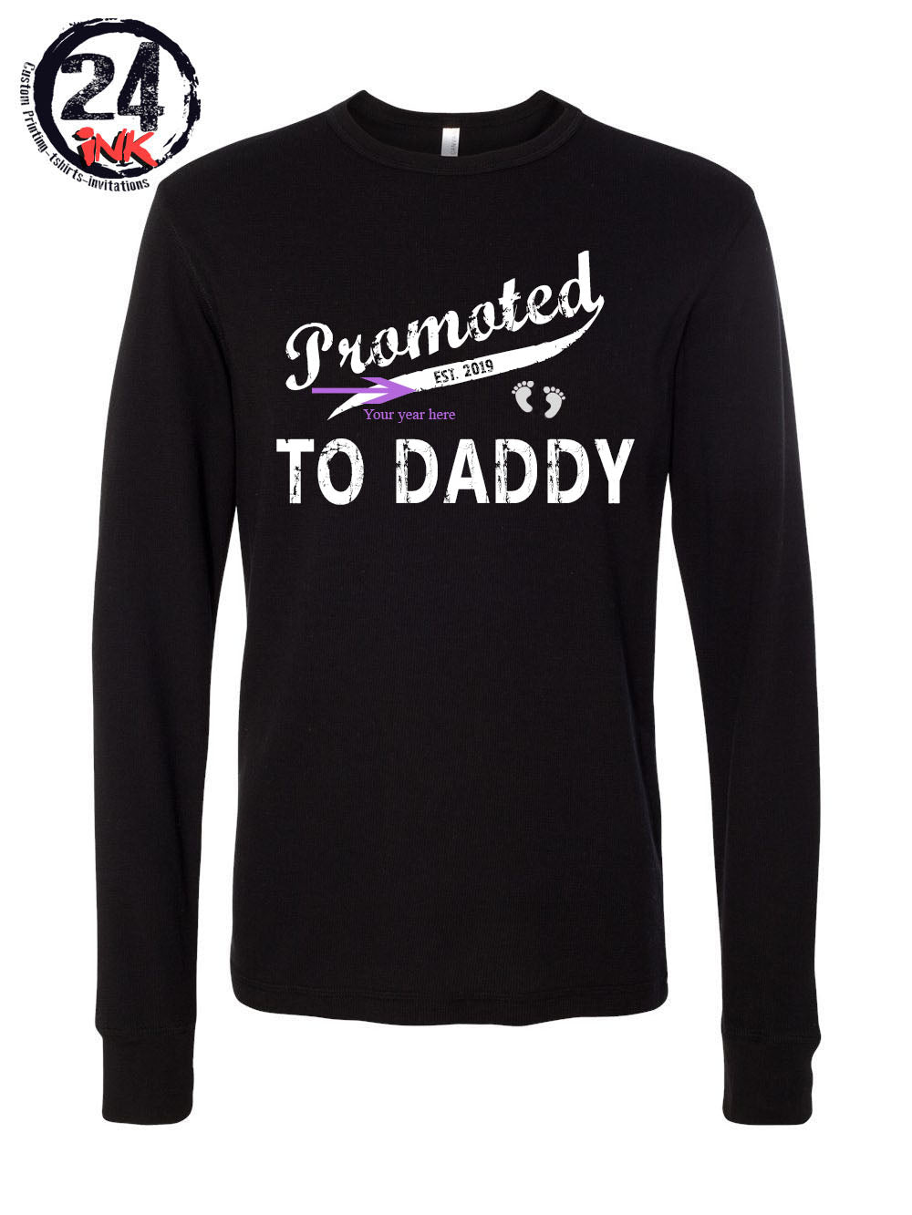 Promoted to Daddy T-shirt