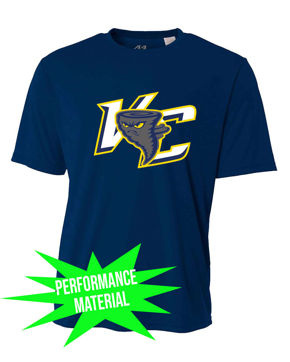Cyclones Performance Material design 4 T-Shirt