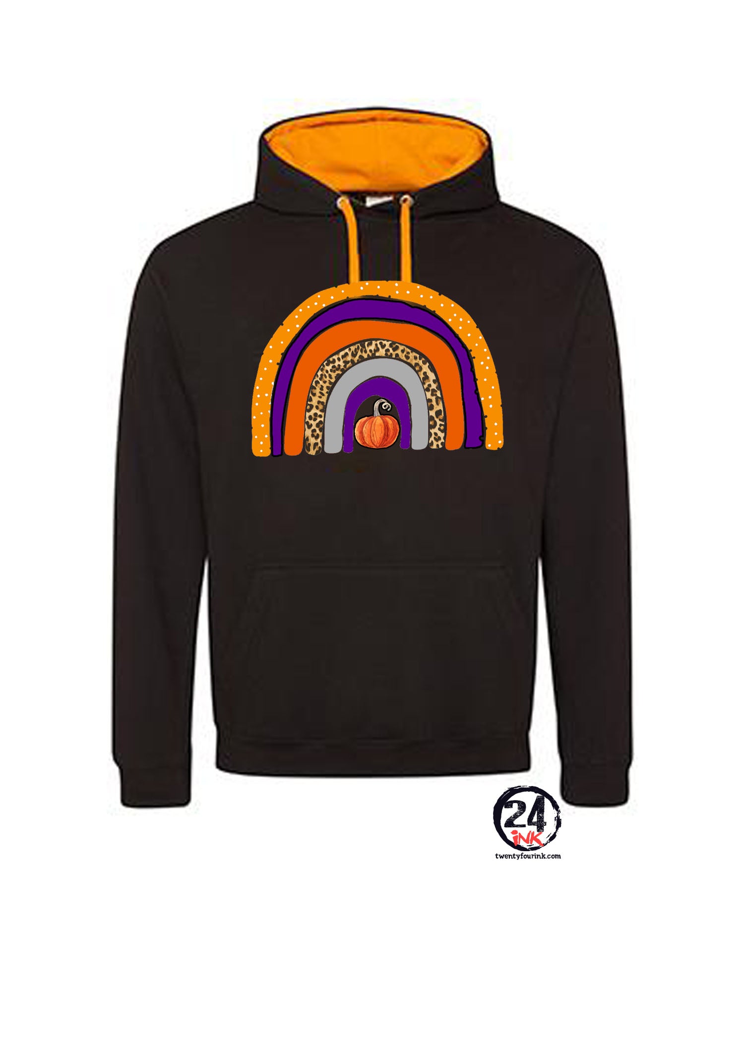 Halloween Pumpkin Hooded Sweatshirt