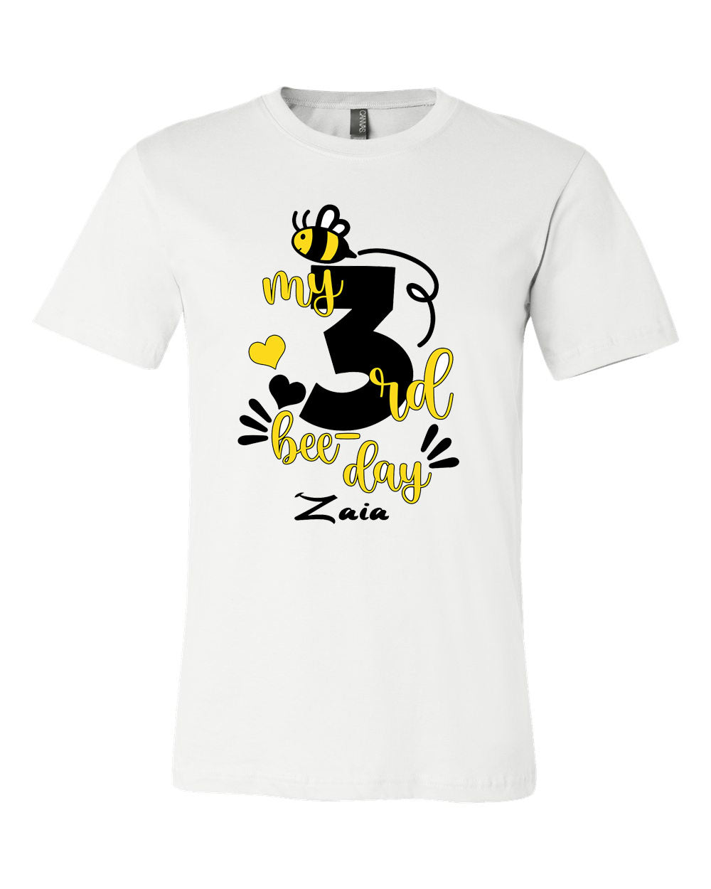 3RD Birthday Bee Shirt