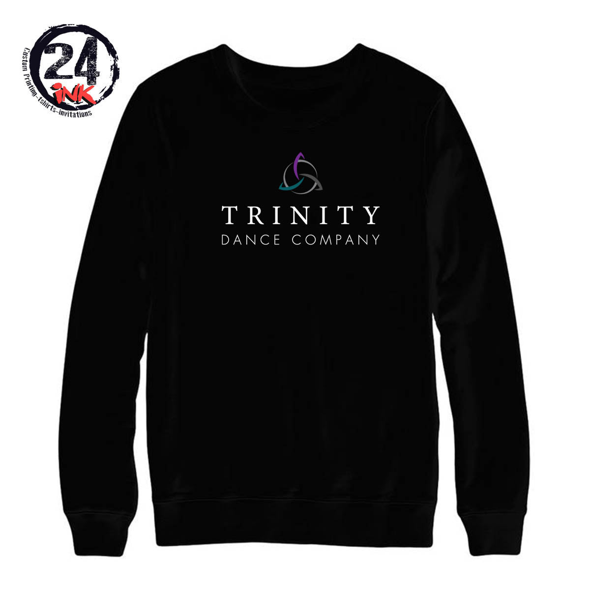 Trinity Dance Company non hooded sweatshirt