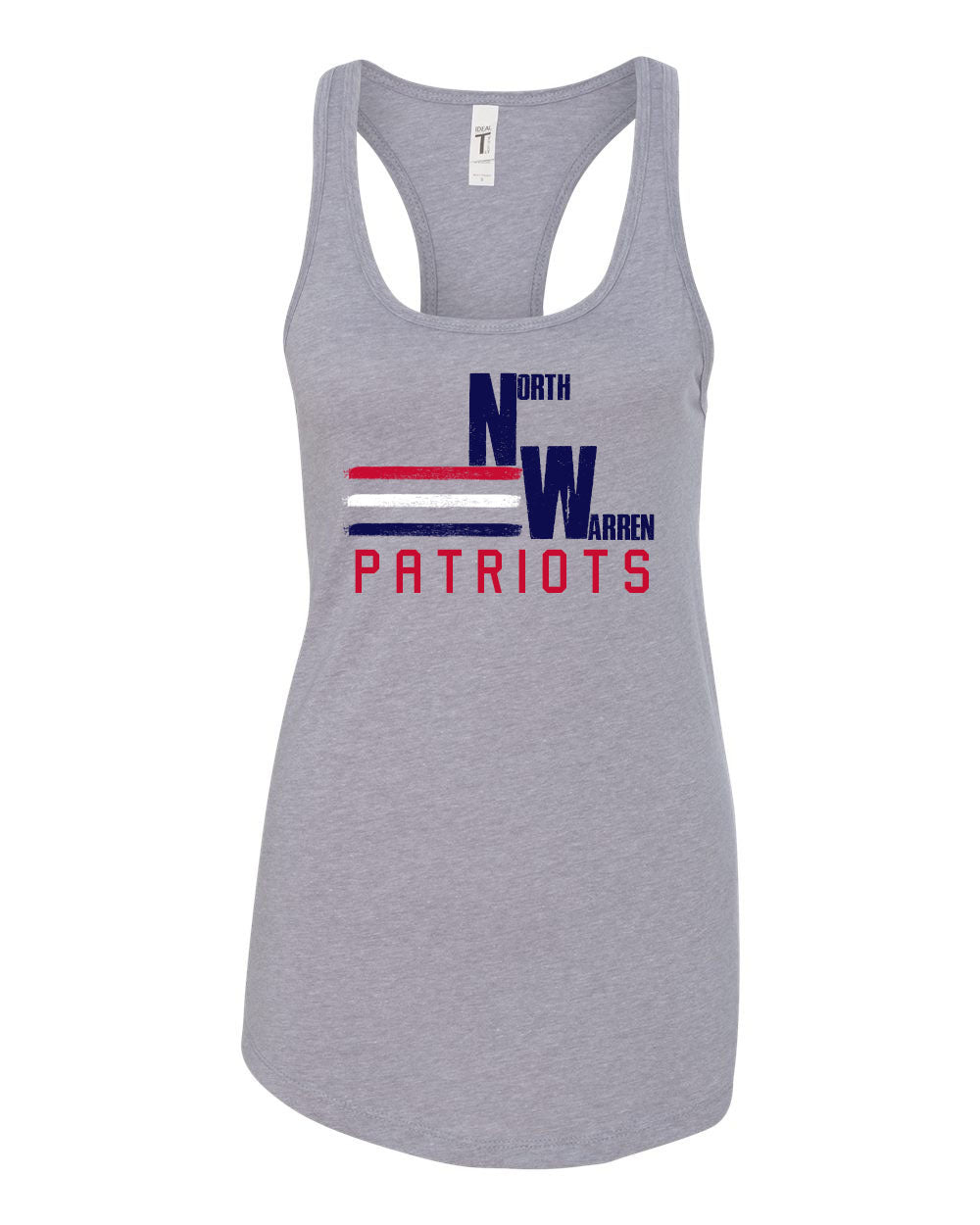 North Warren Stripes Racerback Tank Top