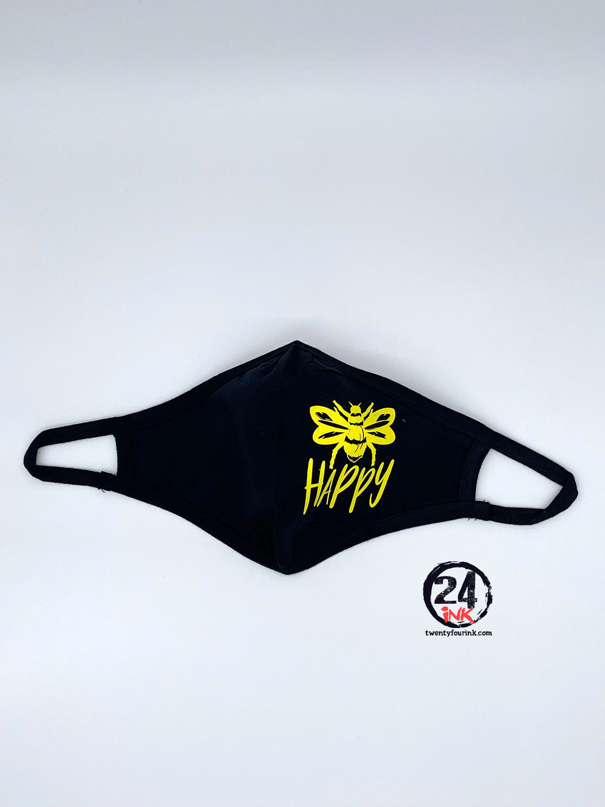 Bee Happy Face Mask, Masks