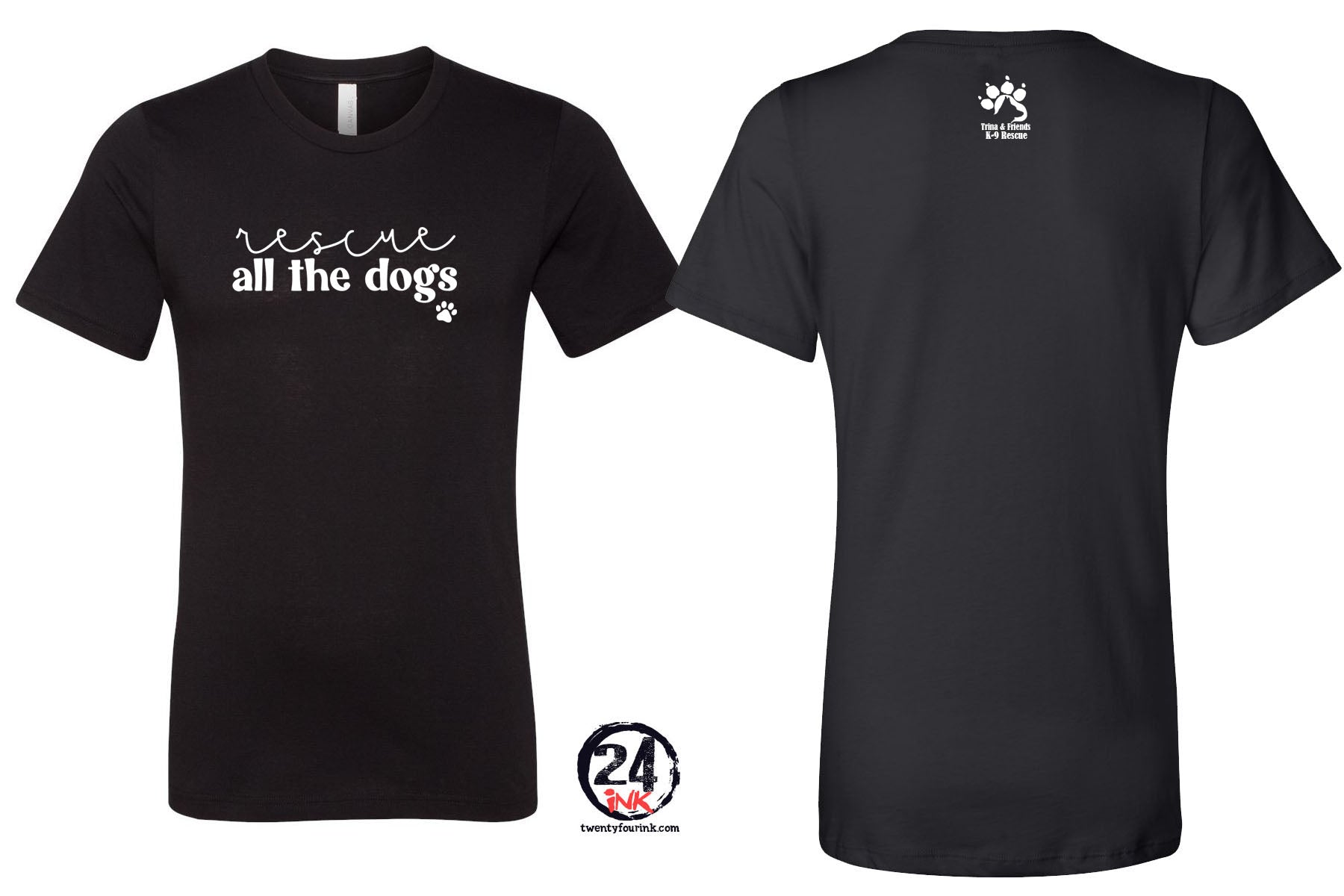 Rescue all the dogs t-Shirt