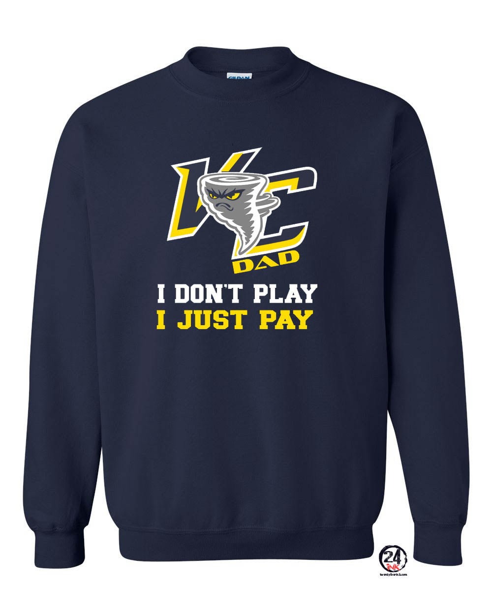 Cyclones Design 3 non hooded sweatshirt