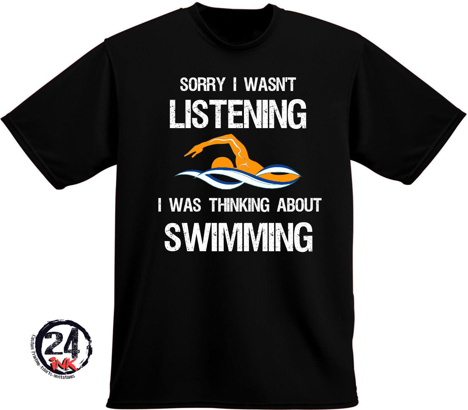 Sorry I wasn't listening t-shirt