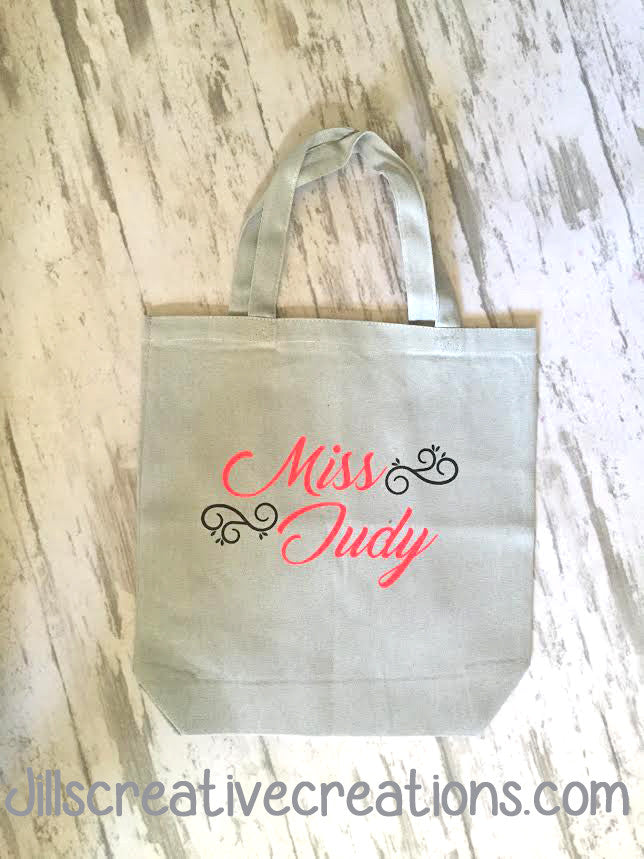 Personalized Tote Bag