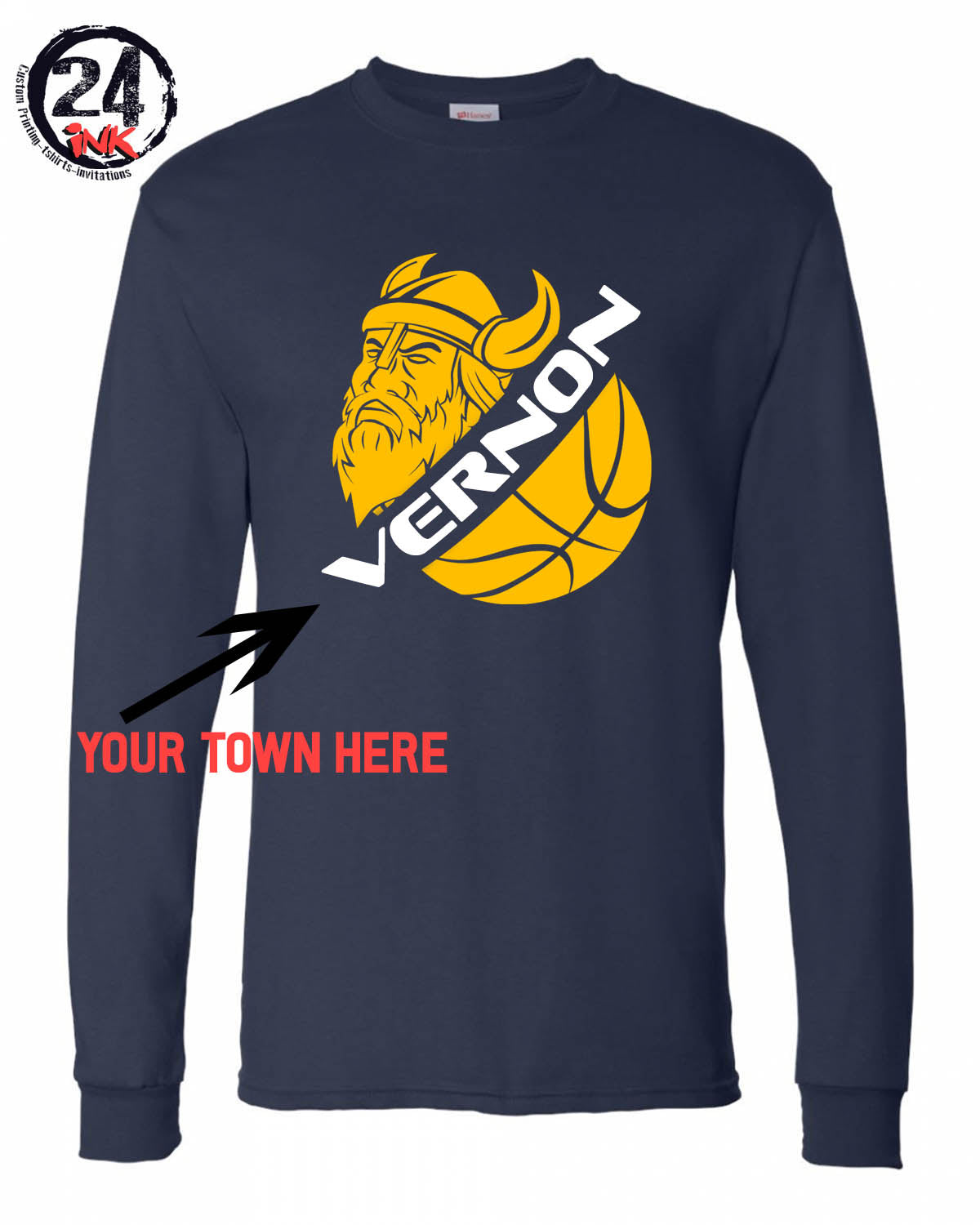 Vikings Basketball Shirt
