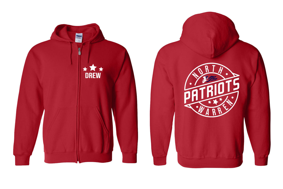 North Warren School Design 1 Zip up Sweatshirt