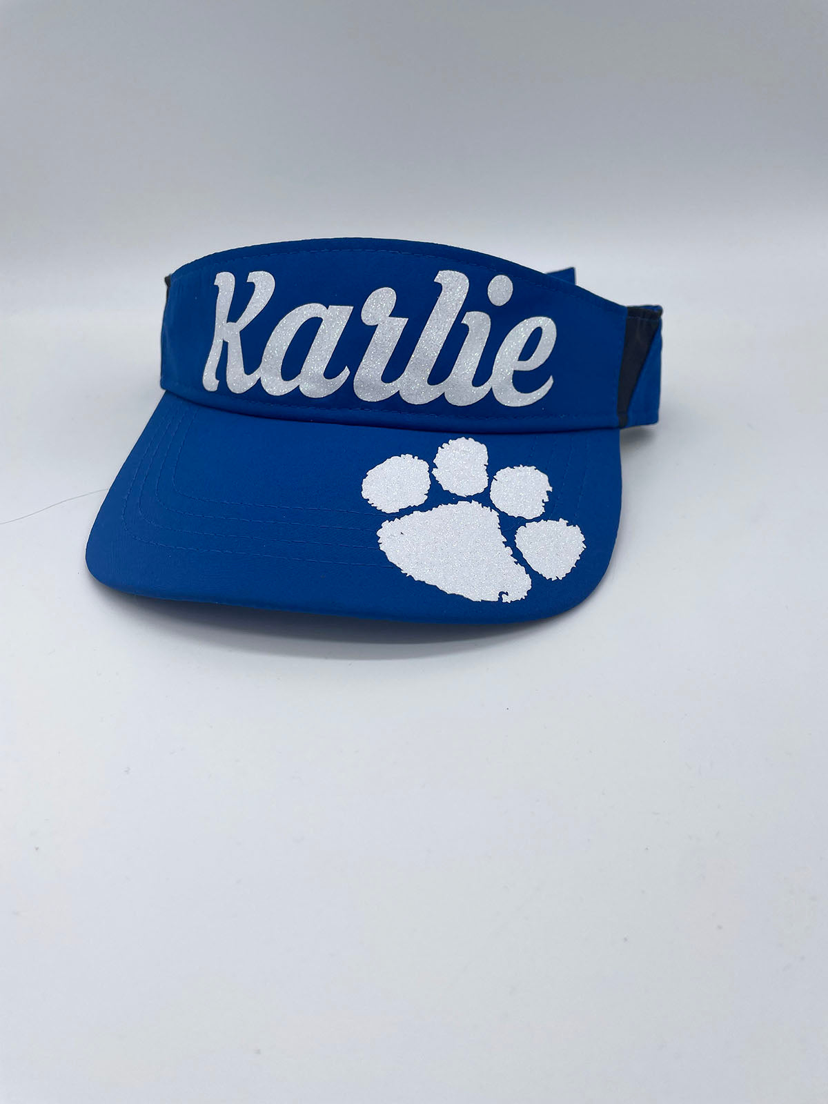 Personalized Paw Print Visor