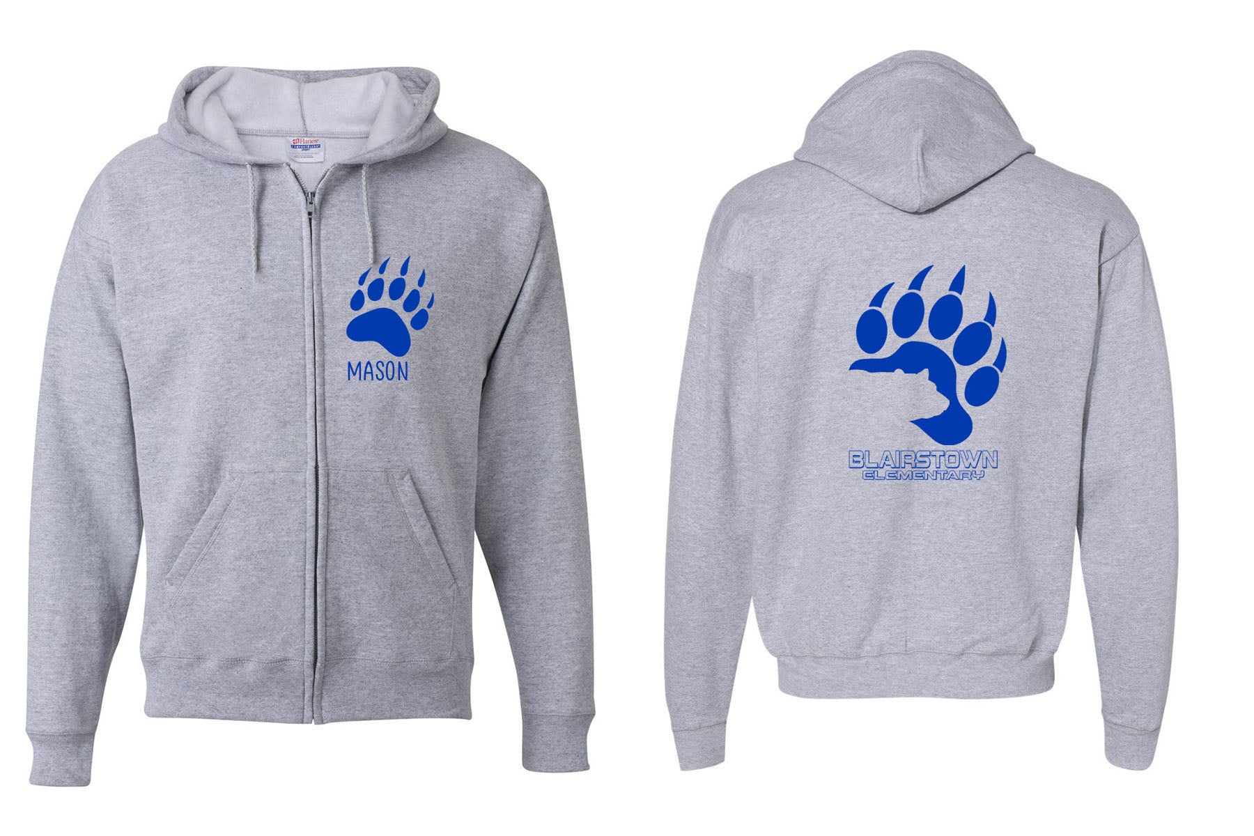 Bears design 2 Zip up Sweatshirt