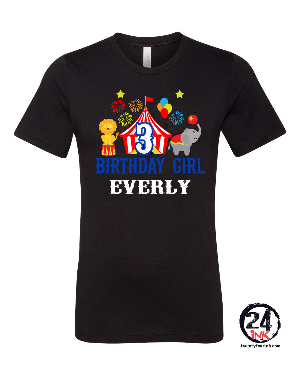 Circus Birthday t-Shirt